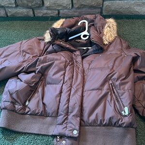 Zeroxposur 2X brown puffy coat